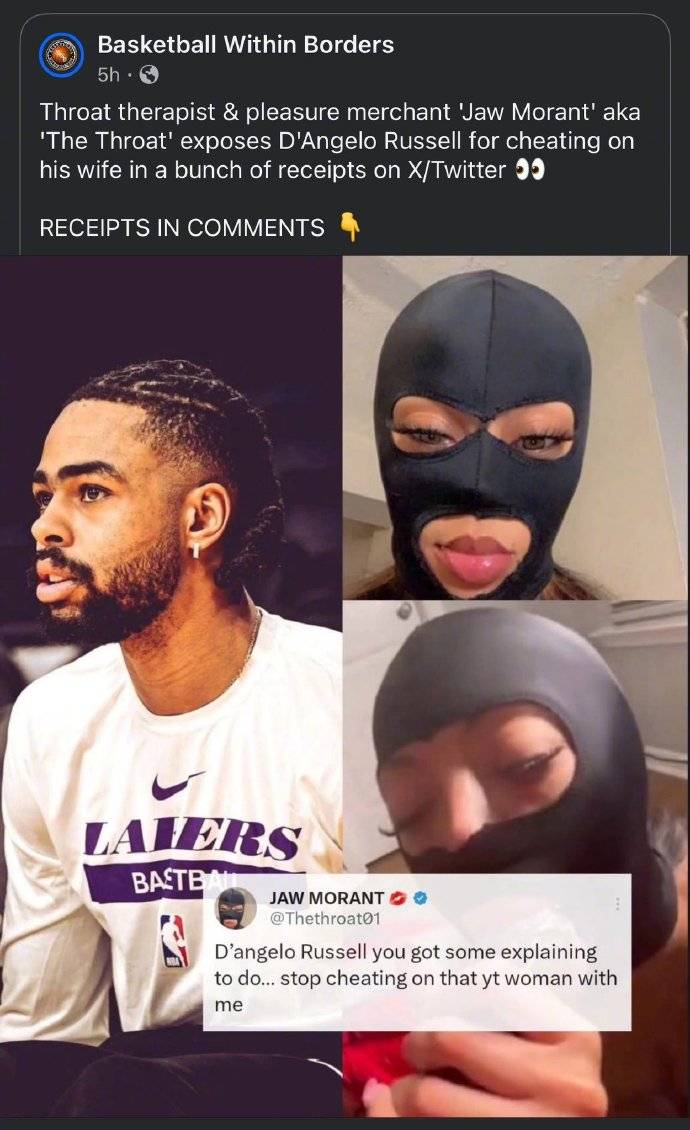 成人女星爆料：NBA球星在女友怀孕期间出轨