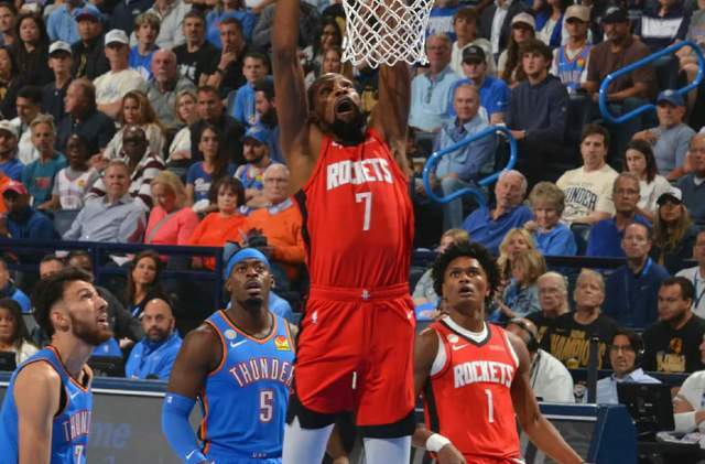阿门出战，火箭队首发5将双塔领衔，启用第4后卫 杜兰特带队争首胜