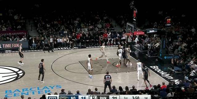 布鲁克林篮网在主场以119-101大胜新奥尔良鹈鹕 秀杰明8分7助